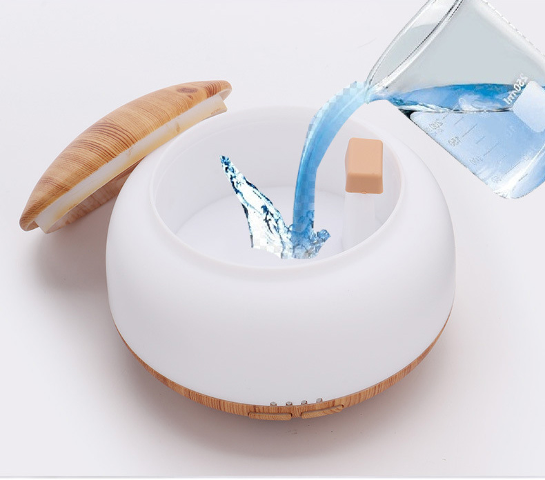 Máy tạo độ ẩm viền vân gỗ có remote - Ảnh 4