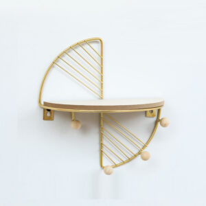 Kệ treo tường không cân đục lỗ sang trọng 27x26cm