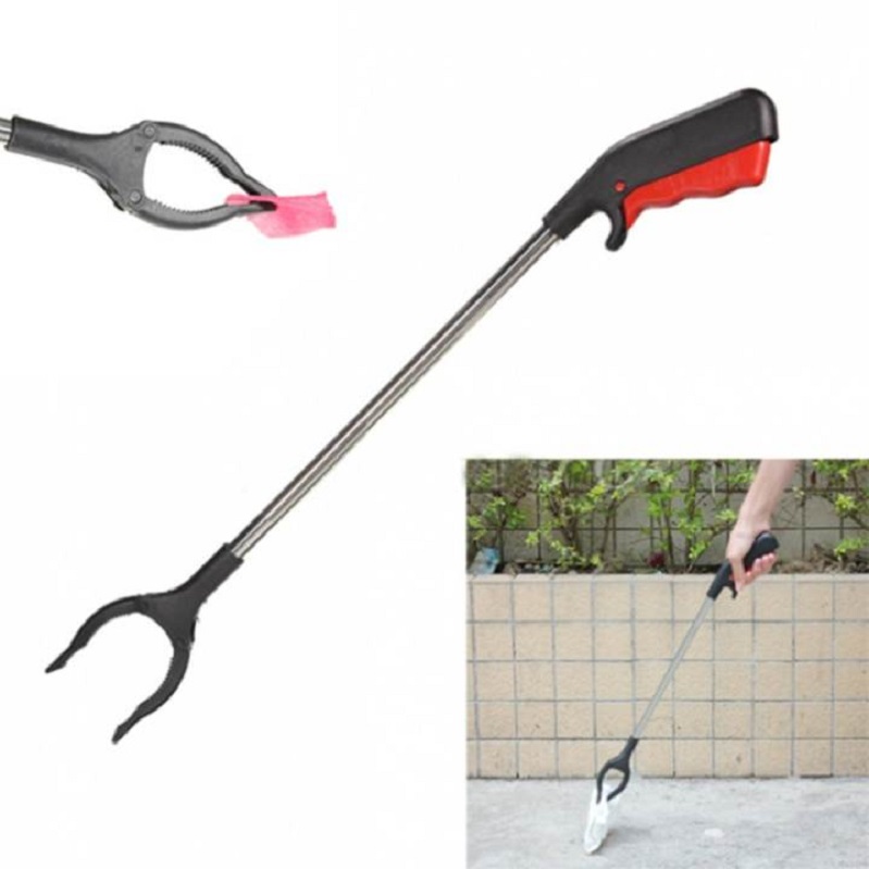Cây kẹp rác bằng thép 100cm - Ảnh 3