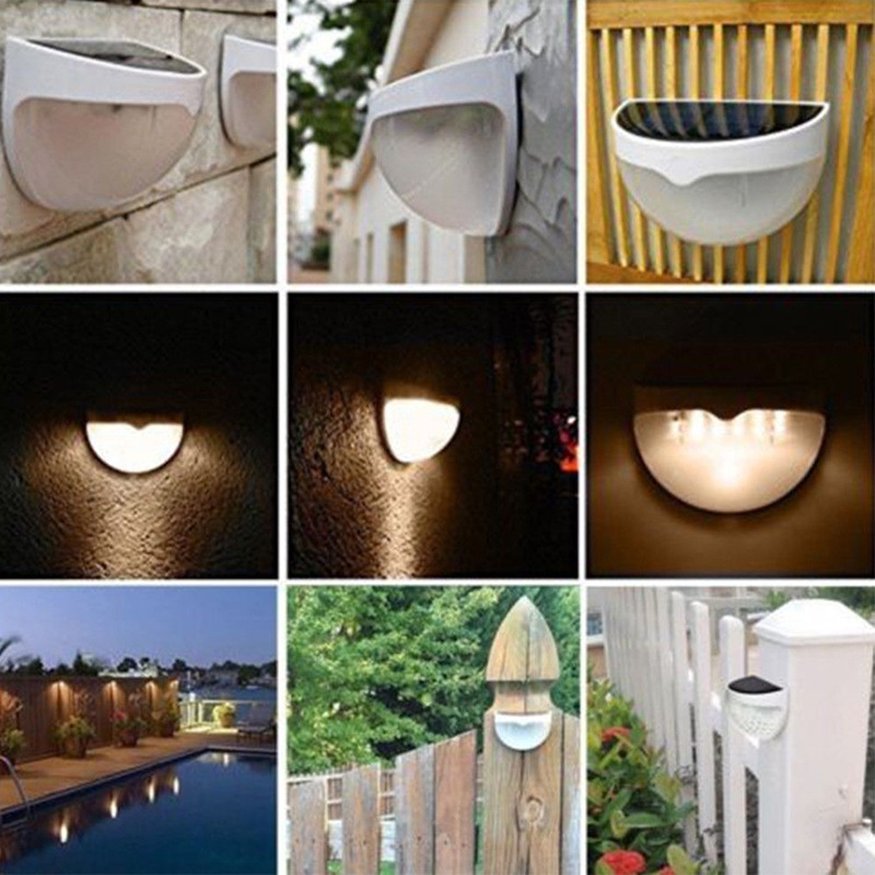 Đèn tường năng lượng mặt trời 6 led - Ảnh 4