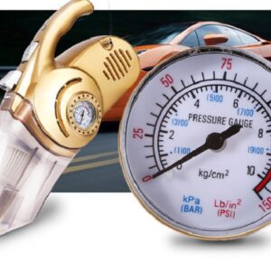 Máy hút bụi cầm tay xe hơi đo áp suất