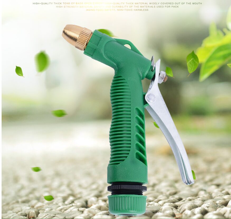 Súng tăng áp lực nước nhựa màu xanh - Ảnh 5