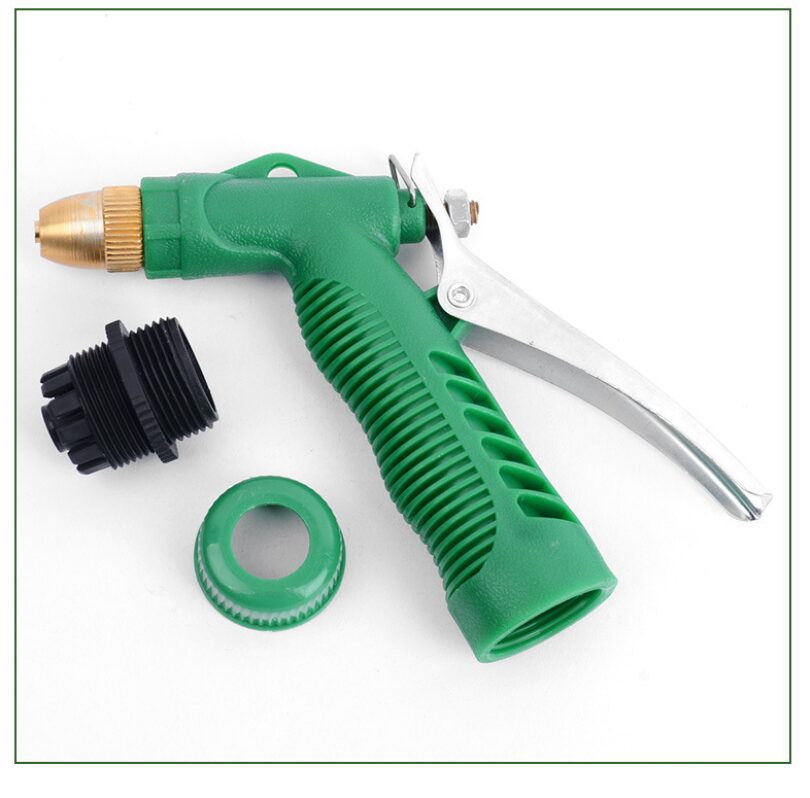 Súng tăng áp lực nước nhựa màu xanh - Ảnh 4