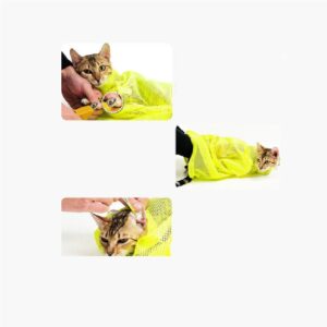 Túi lưới đa năng hỗ trợ tắm mèo tránh bị mèo cào