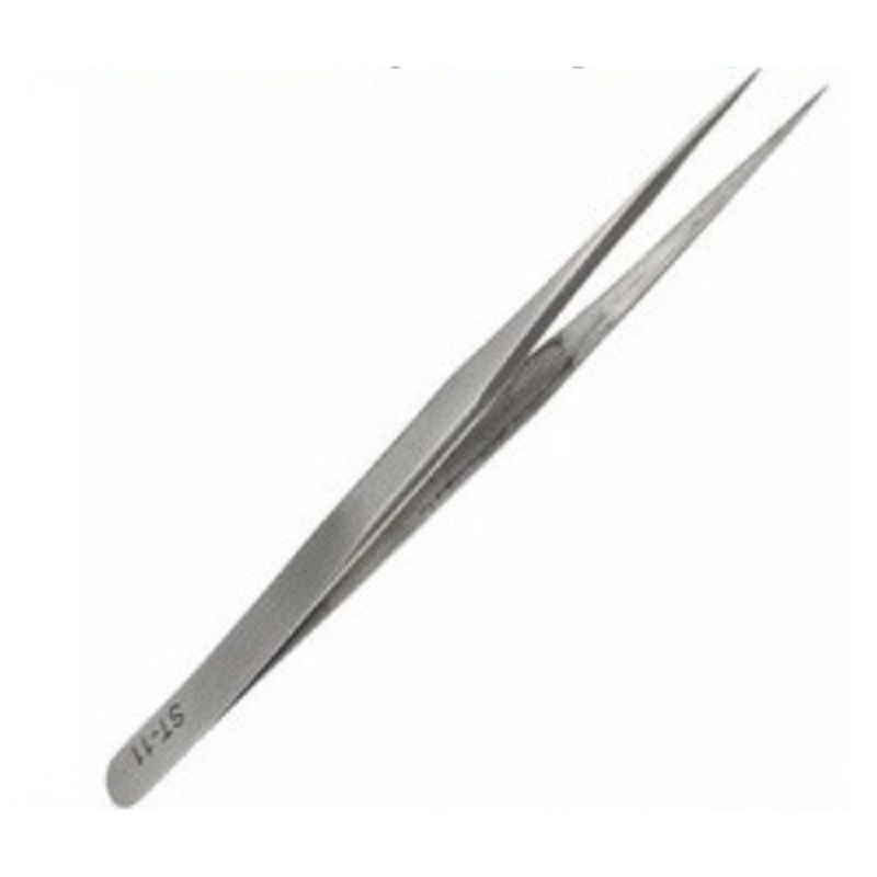 Nhíp gắp linh kiện điện tử thẳng đầu nhọn - Ảnh 2