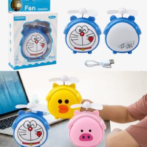 Quạt mini để bàn hình thú dễ thương