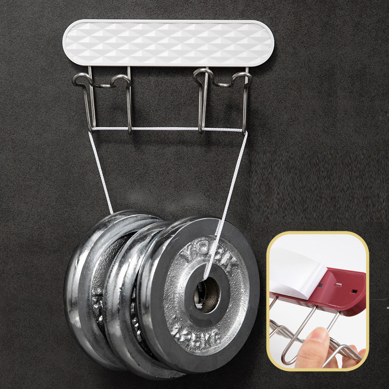 Giá đỡ bàn chải và cốc dán tường hàng đôi - Ảnh 3