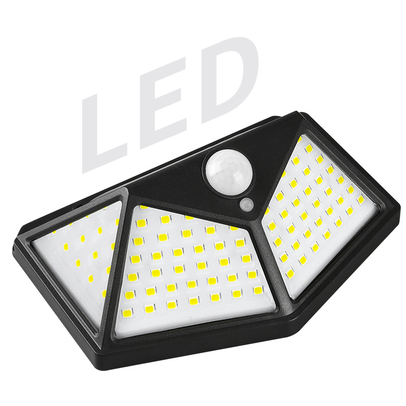 Đèn 100 led năng lượng mặt trời góc rộng - Ảnh 4