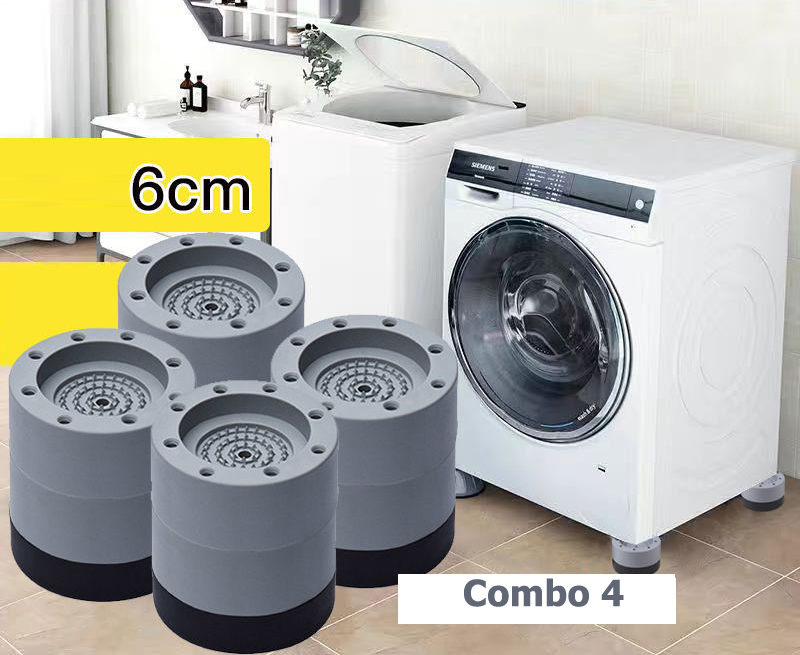Combo 4 chân kê máy giặt 7 cm - Ảnh 4