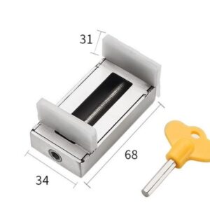 Khoá cửa sổ trượt bằng nhôm an toàn có chia khoá