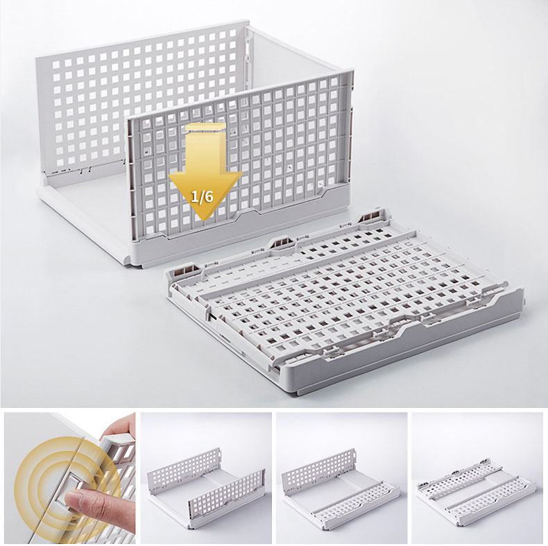 Kệ đựng vật dụng có thể xếp tầng gấp gọn T2034 - Ảnh 4