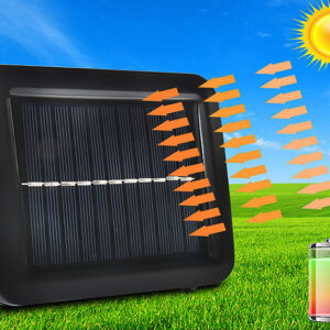 Bộ đèn cảm ứng năng lượng mặt trời có điều khiển