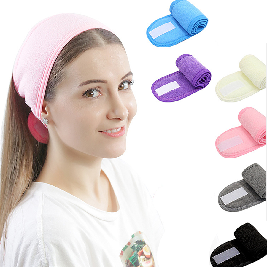 Băng đô quấn đầu, quấn tóc trong spa, ngăn mồ hôi tập thể thao, yoga BDT8 - Ảnh 2