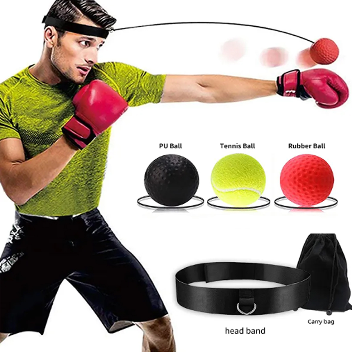 Bóng boxing tập luyện phản xạ, luyện tập tốc độ mma BFD - Ảnh 2