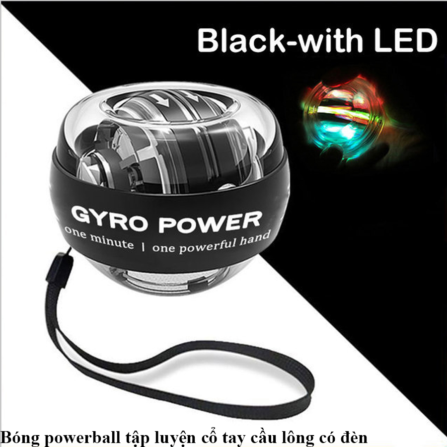 Bóng tập cổ tay cầu lông E7 có đèn - Ảnh 2