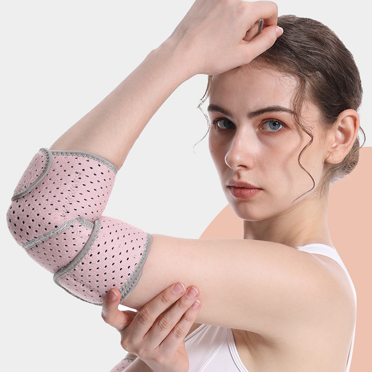 Đai bó khuỷu tay, bảo vệ cùi chỏ tay tập yoga, gym,pilates H3K - Ảnh 2