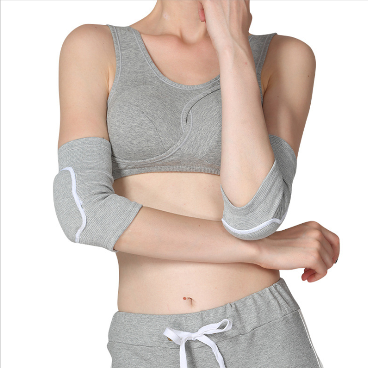 Đai xỏ khuỷu tay,băng bảo vệ cùi chỏ tay tập luyện gym,yoga,pilates K3T - Ảnh 2