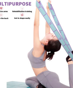 Dây đai hổ trợ tập yoga uốn dẻo, giữ thăng bằng căng cơ 8 nấc