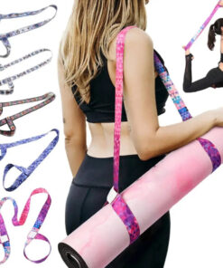 Dây đeo thảm yoga,dây buộc thảm yoga kiêm dây đai tập yoga pilates DTB