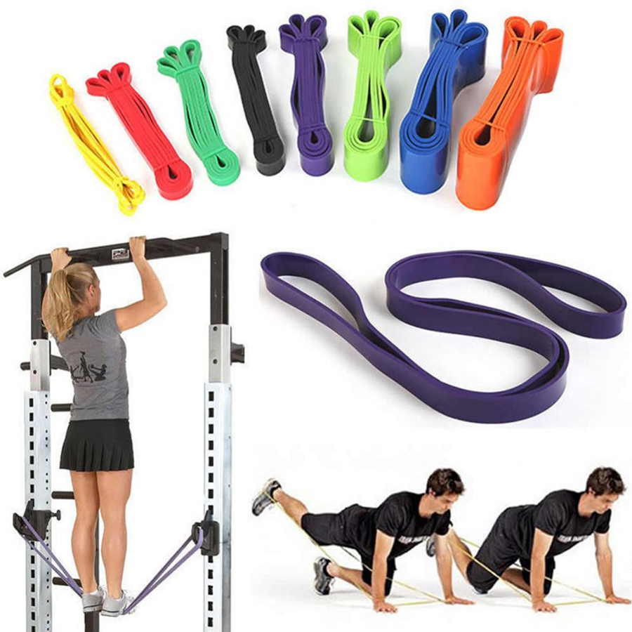 Dây kháng lực mức tạ cao hổ trợ đu xà đơn, lên xà đơn, tạo lực kéo lực cản tập gym, tập thể lực nam nữ - Ảnh 2