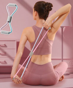 Dây kháng lực số 8 tập yoga,gym,pilates 8DK