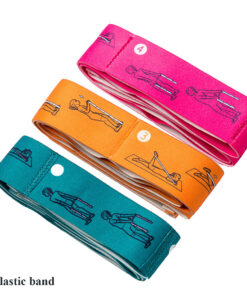 [Y3A]Dây đai elastic band hổ trợ tập luyện yoga,mở vai uốn dẻo 8 đoạn