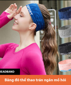 Headband cài tóc, băng đô thể thao trán ngăn mồ hôi sweat band VH