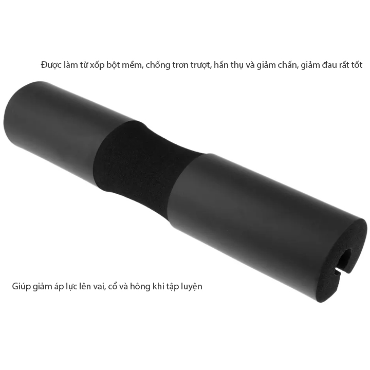 Mút lót vai gánh tạ barbell squat pad JS - Ảnh 4