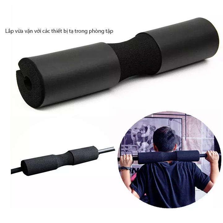 Mút lót vai gánh tạ barbell squat pad JS - Ảnh 5
