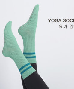 [YV2]Vớ tất tập yoga,gym ống cao gờ silicon chống trơn trượt