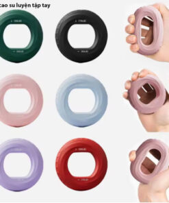 [VF]Vòng cao su bóp tập tay nhiều mức tạ, handgrip luyện tập tay tăng cường sức mạnh lên gân tay bàn tay